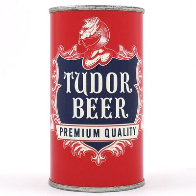 Sale Photo Thumbnail #325: Tudor Beer Flat Top BEST KEGLINED SANS SERIF MANDATORY 140-23 ROLLED MINTY