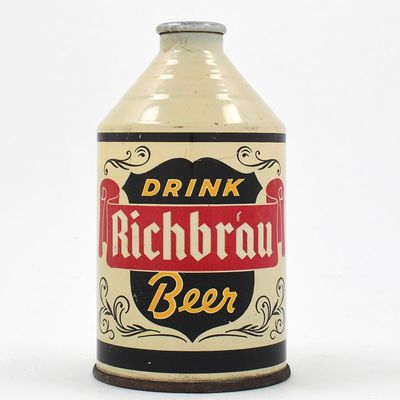 Sale Photo Thumbnail #270: Richbrau Beer Crowntainer 198-19 OUTSTANDING