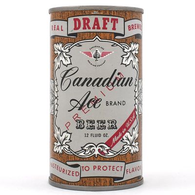 Canadian Ace Draft Beer Flat Top METALLIC 48-17 EXCEPTIONAL