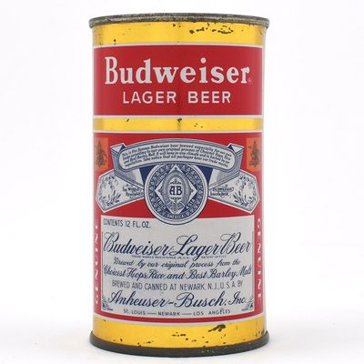 Budweiser Beer Flat Top NEWARK 3 CITY 44-31