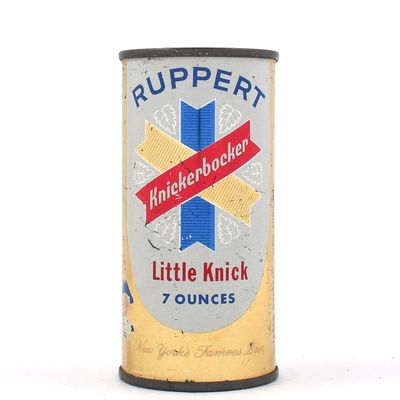 Sale Photo Thumbnail #273: Ruppert Knickerbocker Beer 7 Ounce Flat Top LITTLE KNICK 242-7