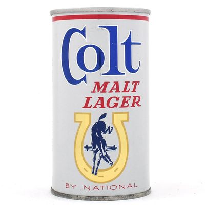Colt Malt Lager Pull Tab BALTIMORE 56-9 TOUGH OUTSTANDING