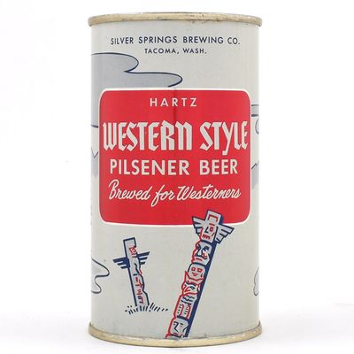 Sale Photo Thumbnail #340: Western Style Beer Flat Top SMALL LABEL 145-11