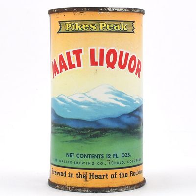 Sale Photo Thumbnail #260: Pikes Peak Malt Liquor Flat Top 115-32 DESIRABLE