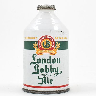 Sale Photo Thumbnail #183: London Bobby Ale Crowntainer 196-32 CLEAN