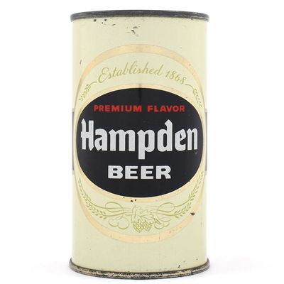 Sale Photo Thumbnail #131: Hampden Beer Flat Top PALE YELLOW 79-39 UNLISTED