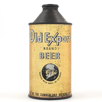 Sale Photo Thumbnail #231: Old Export Beer Cone Top NON-IRTP 176-12