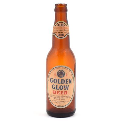 Sale Photo Thumbnail #404: Golden Glow Beer 1930s Long Neck Bottle