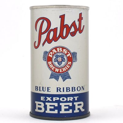 Sale Photo Thumbnail #252: Pabst Blue Ribbon Export Beer Instructional Flat Top PABST MILWAUKEE 111-16 OI 656 OUTSTANDING