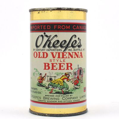 Sale Photo Thumbnail #224: O Keefes Old Vienna Beer Canadian Flat Top