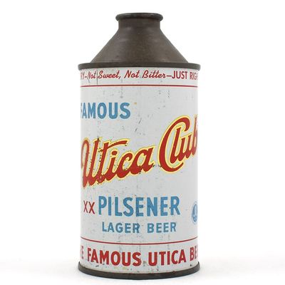 Sale Photo Thumbnail #332: Utica Club Pilsener Beer Cone Top 188-7