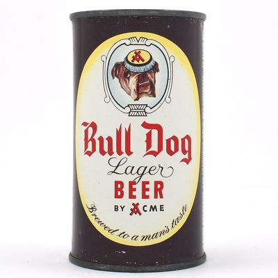 Bull Dog Beer Flat Top SAN FRANCISCO 45-21