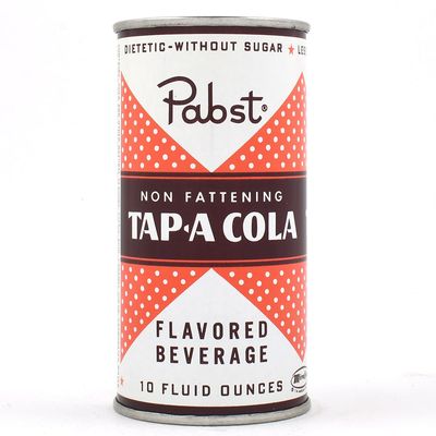 Sale Photo Thumbnail #253: Pabst Tap-a Cola 10 Ounce Soda Flat Top MINTY