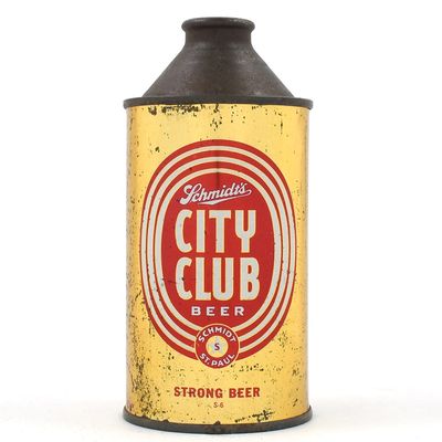 Sale Photo Thumbnail #293: Schmidts City Club Beer Cone Top STRONG 184-15