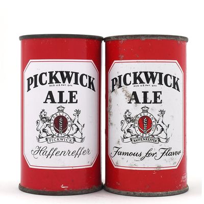Sale Photo Thumbnail #259: Pickwick Ale Flat Tops BOSTON LOT OF 2 DIFF 115-2 115-3