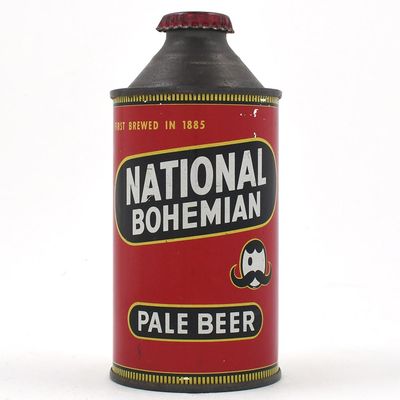 Sale Photo Thumbnail #213: National Bohemian Beer Cone Top IRTP 175-7 EXCELLENT