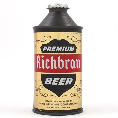Sale Photo Thumbnail #269: Richbrau Beer Cone Top 182-5