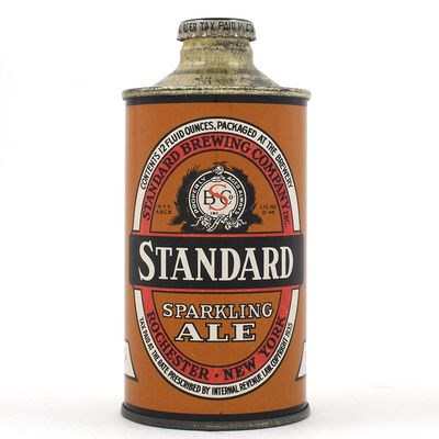 Sale Photo Thumbnail #306: Standard Sparkling Ale Cone Top 186-5 EXCELLENT