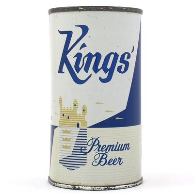 Sale Photo Thumbnail #167: Kings Beer Flat Top ENAMEL 87-39 EXCEPTIONAL