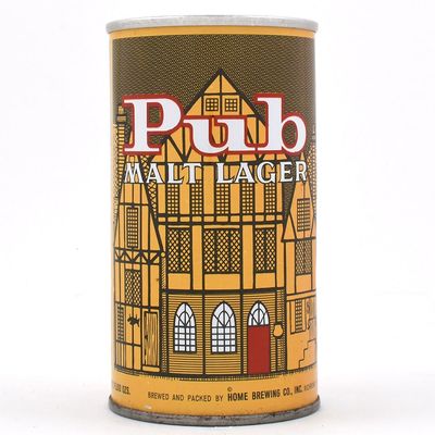 Sale Photo Thumbnail #264: Pub Malt Lager Pull Tab 111-13 EXCEPTIONAL