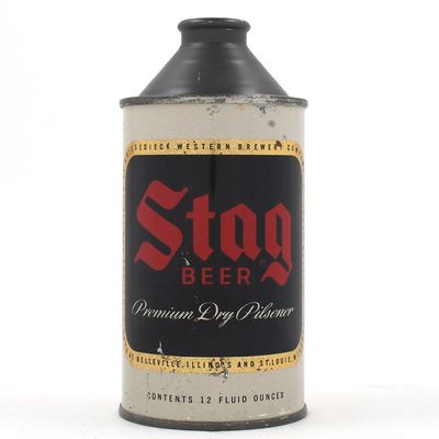 Sale Photo Thumbnail #302: Stag Beer Cone Top  NON-IRTP 186-4
