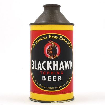 Blackhawk Topping Beer Cone Top DNCMT 4 PERCENT 152-26 EXCEPTIONAL