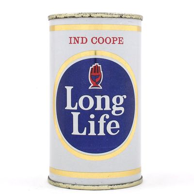 Sale Photo Thumbnail #156: Ind Coope Long Life Beer English Flat Top MINTY