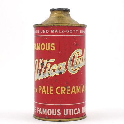 Sale Photo Thumbnail #331: Utica Club Pale Cream Ale Cone Top 188-1
