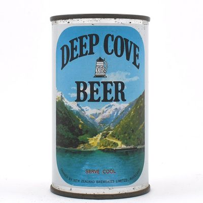 Deep Cove Beer New Zealand Flat Top THIS FINE LAGER