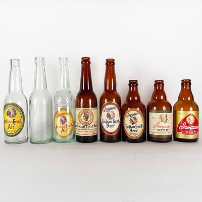 Sale Photo Thumbnail #461: Eight Iroquois Beer and Ale Bottles, Buffalo, New York