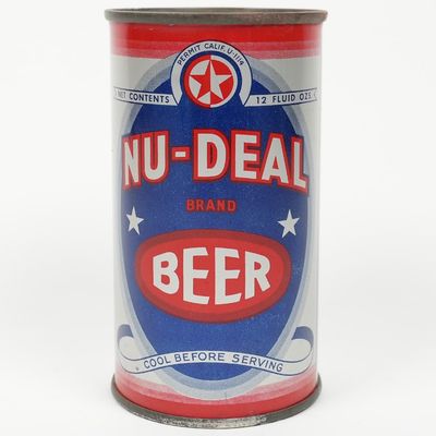 Sale Photo Thumbnail #222: Nu-Deal Beer Instructional Flat Top U PERMIT 103-38 OI 581 SCARCE