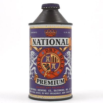 Sale Photo Thumbnail #215: National Premium Beer Cone Top NON-IRTP 175-3 EXCELLENT