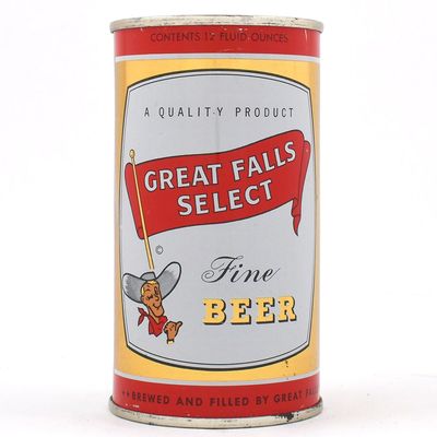 Sale Photo Thumbnail #122: Great Falls Select Beer Flat Top 74-23 MINTY