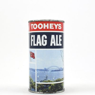 Sale Photo Thumbnail #320: Tooheys Flag Ale Australian 13 Ounce Flat Top