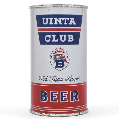 Sale Photo Thumbnail #329: Uinta Club Old TYPE Beer Instructional Flat Top 3 PATS 142-6 OI 823 OUTSTANDING