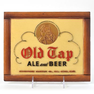 Sale Photo Thumbnail #377: Old Tap Ale And Beer Composite Sign RARE