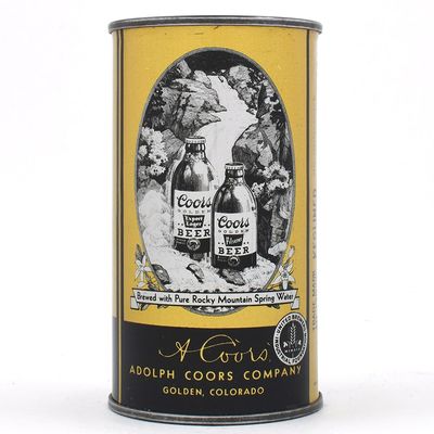 Coors Golden Beer Flat Top WATERFALL 51-17