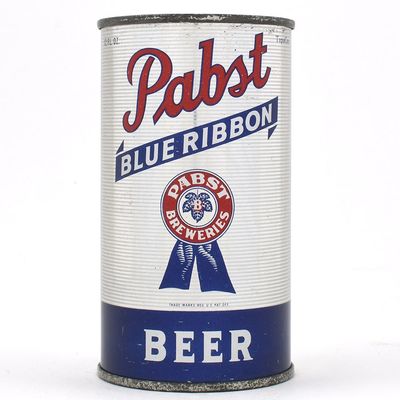 Sale Photo Thumbnail #251: Pabst Blue Ribbon Beer Flat Top MILWAUKEE IRTP 33 SILVER PANELS 111-19 OUTSTANDING