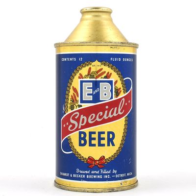 E and B Special Beer Cone Top 160-15 OUTSTANDING