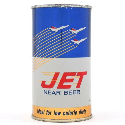 Sale Photo Thumbnail #162: Jet Near Beer Bank Lid Flat Top NATIONAL BLANK LID DARK BLUE 86-35 EXCEPTIONAL