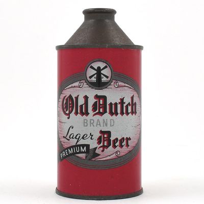 Sale Photo Thumbnail #229: Old Dutch Lager Beer Cone Top 176-4