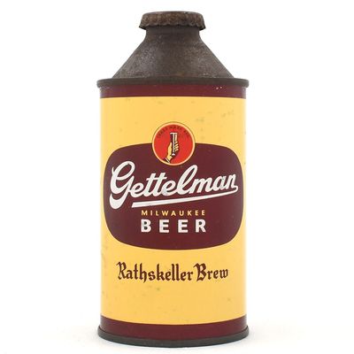 Sale Photo Thumbnail #102: Gettelman Beer Cone Top IRTP 164-22
