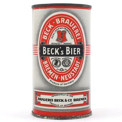 Becks Beer German Flat Top
