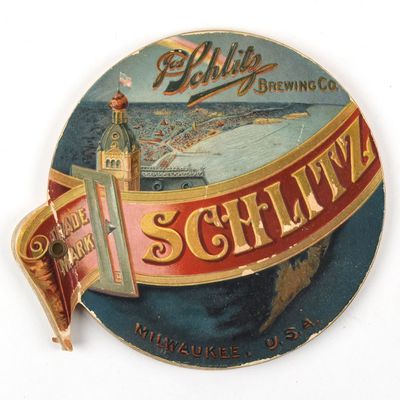 Sale Photo Thumbnail #359: Schlitz Pre-Prohibition Slide Book WORD ACCORDING TO SCHLITZ