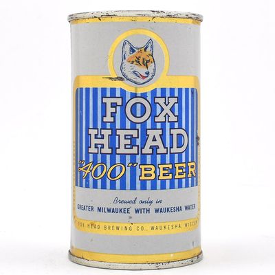 Fox Head 400 Beer Flat Top FOX HEAD WAUKESHA 66-14