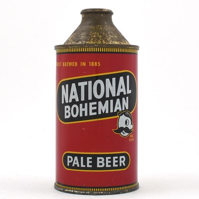 Sale Photo Thumbnail #214: National Bohemian Beer Cone Top NON-IRTP 175-8 EXCELLENT