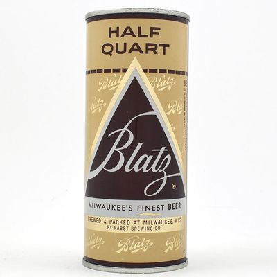 Blatz Beer 16 Ounce Flat Top PABST MILWAUKEE 225-23 MINTY