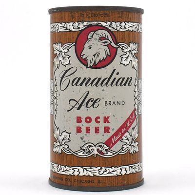Canadian Ace Bock Flat Top NATIONAL BOCK LIDS 48-16