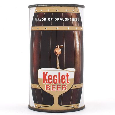 Sale Photo Thumbnail #166: Keglet Beer Flat Top ESSLINGER ENAMEL PA TAX LID 87-30
