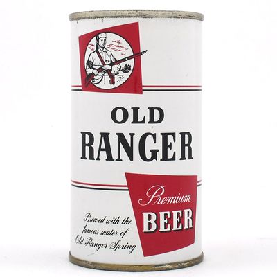 Sale Photo Thumbnail #238: Old Ranger Beer LIDDED AS A FLAT TOP TRENTON 107-38